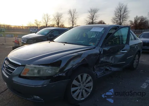 2010 Hyundai Sonata Limited V6 z USA, uszkodzony, nr VIN 5NPEU4AFXAH586053